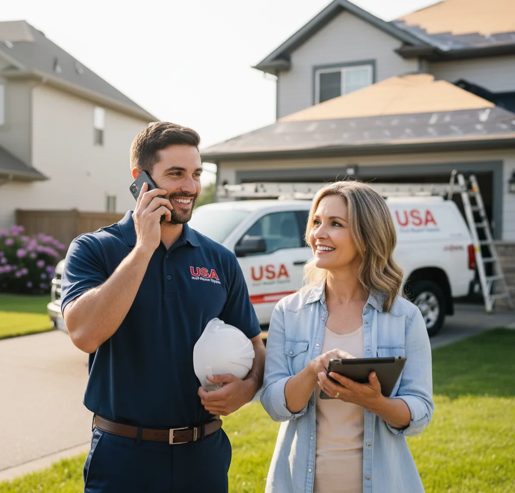 USA Roof Repair Experts customer support in Forest Falls